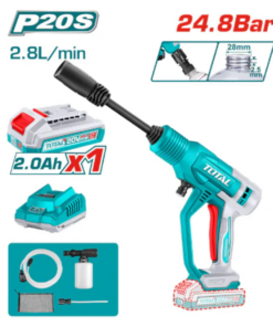 Hidrolavadora Inalámbrica 20V 24.8 Bar + Batería 2.0Ah y Cargador