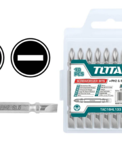 Set de 10 Puntas Phillips PH2 Doble